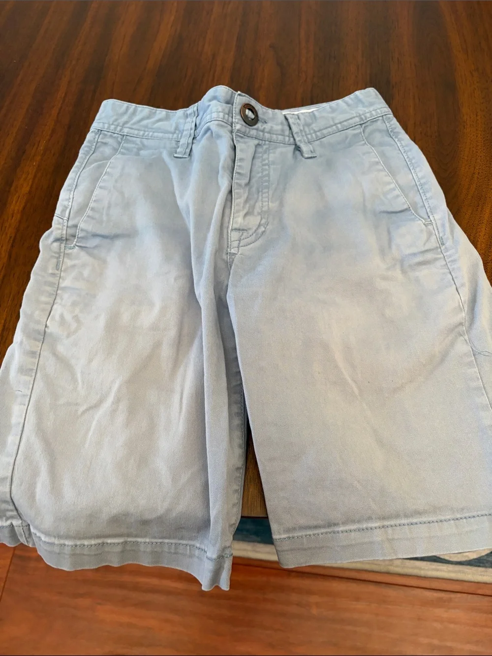 Boys Volcom Light Blue Casual Shorts